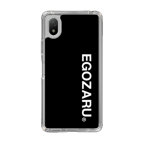 スリムプロテクションケース［ EGOZARU - ベーシックロゴ バーティカル ］