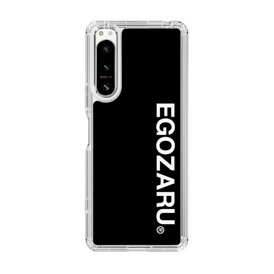 スリムプロテクションケース［ EGOZARU - ベーシックロゴ バーティカル ］