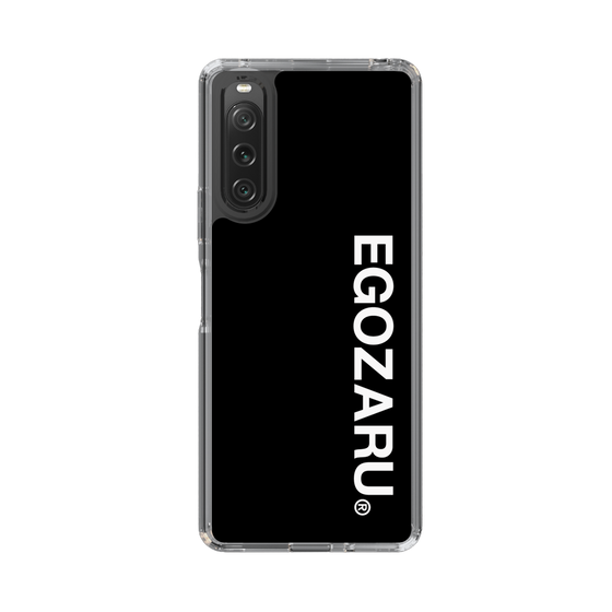 スリムプロテクションケース［ EGOZARU - ベーシックロゴ バーティカル ］