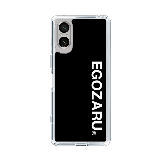 スリムプロテクションケース［ EGOZARU - ベーシックロゴ バーティカル ］