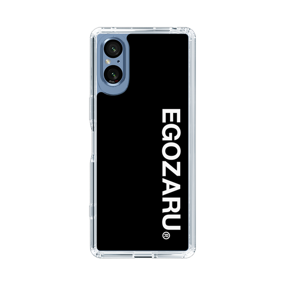 スリムプロテクションケース［ EGOZARU - ベーシックロゴ バーティカル ］