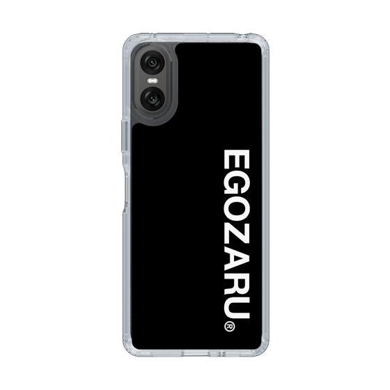 スリムプロテクションケース［ EGOZARU - ベーシックロゴ バーティカル ］