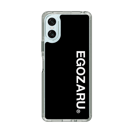 スリムプロテクションケース［ EGOZARU - ベーシックロゴ バーティカル ］