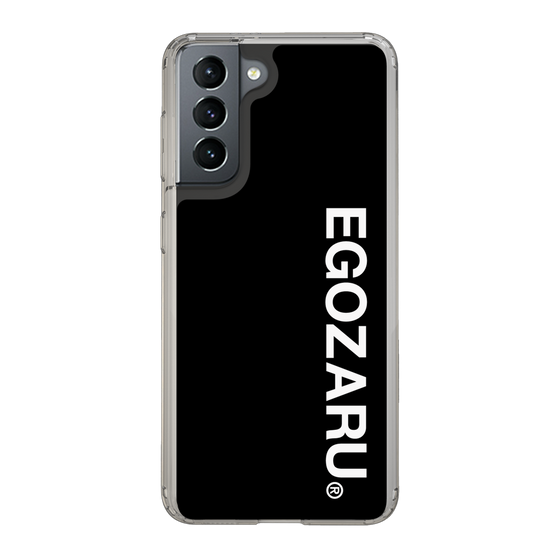 スリムプロテクションケース［ EGOZARU - ベーシックロゴ バーティカル ］