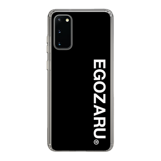 スリムプロテクションケース［ EGOZARU - ベーシックロゴ バーティカル ］