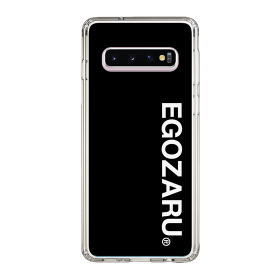 スリムプロテクションケース［ EGOZARU - ベーシックロゴ バーティカル ］