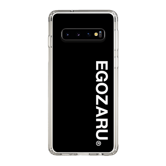 スリムプロテクションケース［ EGOZARU - ベーシックロゴ バーティカル ］