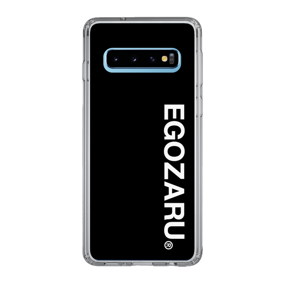 スリムプロテクションケース［ EGOZARU - ベーシックロゴ バーティカル ］