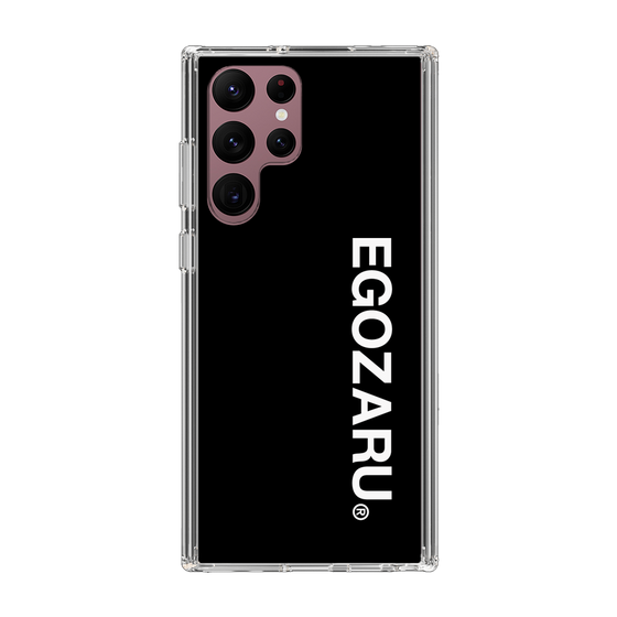 スリムプロテクションケース［ EGOZARU - ベーシックロゴ バーティカル ］