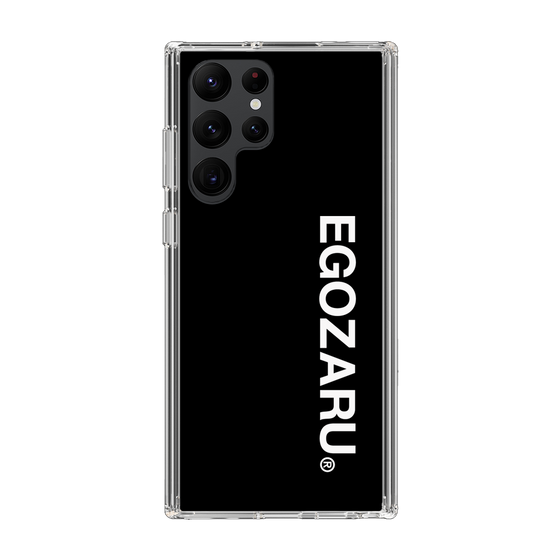 スリムプロテクションケース［ EGOZARU - ベーシックロゴ バーティカル ］