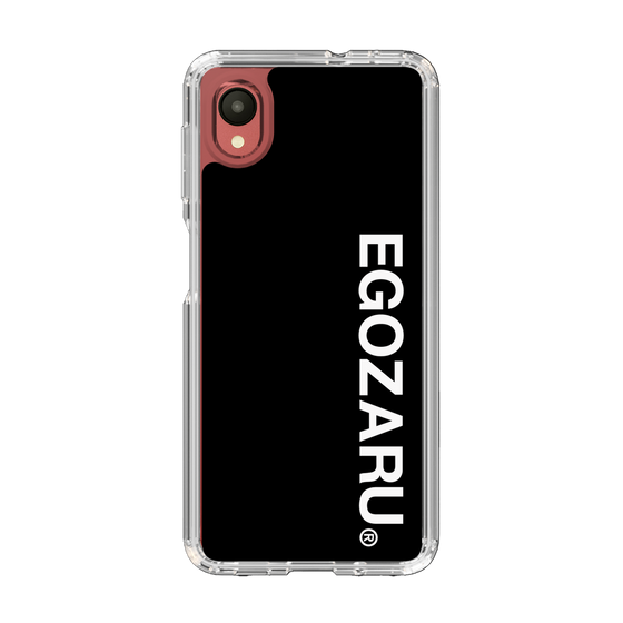 スリムプロテクションケース［ EGOZARU - ベーシックロゴ バーティカル ］