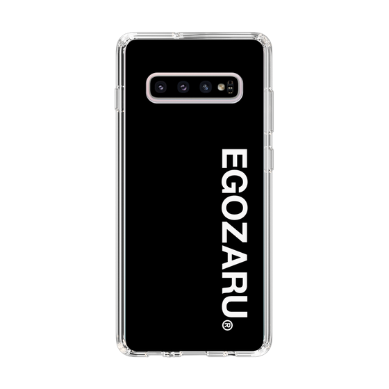 スリムプロテクションケース［ EGOZARU - ベーシックロゴ バーティカル ］