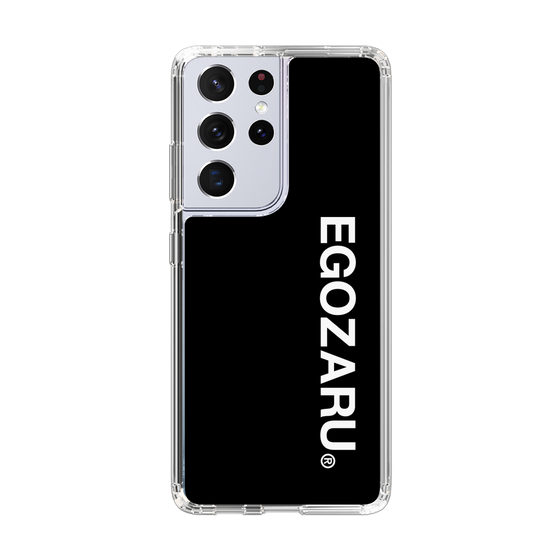 スリムプロテクションケース［ EGOZARU - ベーシックロゴ バーティカル ］