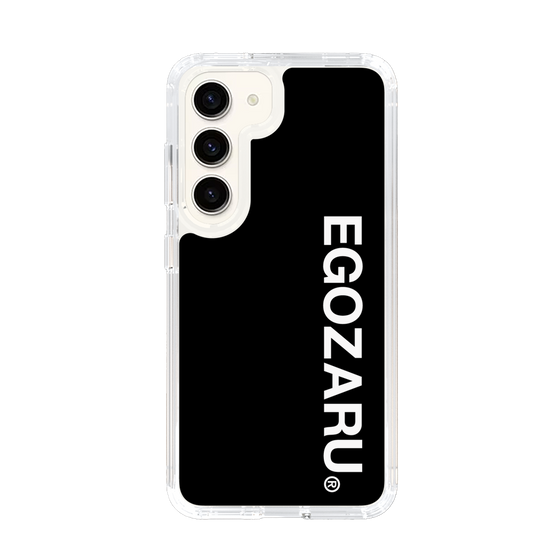 スリムプロテクションケース［ EGOZARU - ベーシックロゴ バーティカル ］