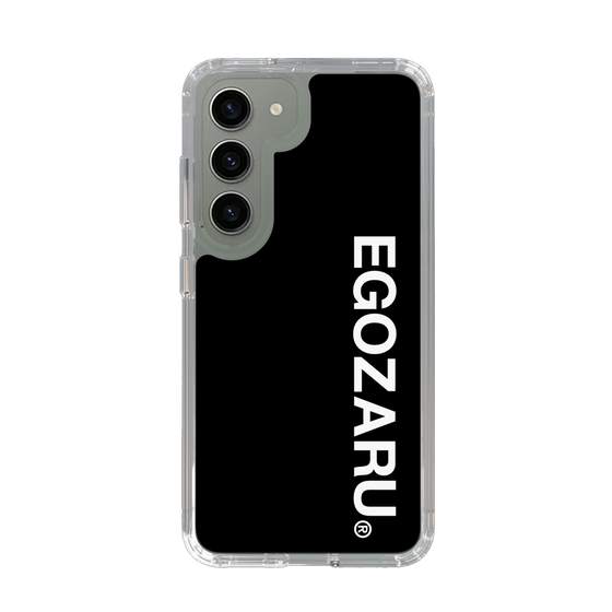 スリムプロテクションケース［ EGOZARU - ベーシックロゴ バーティカル ］