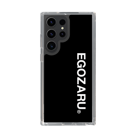 スリムプロテクションケース［ EGOZARU - ベーシックロゴ バーティカル ］