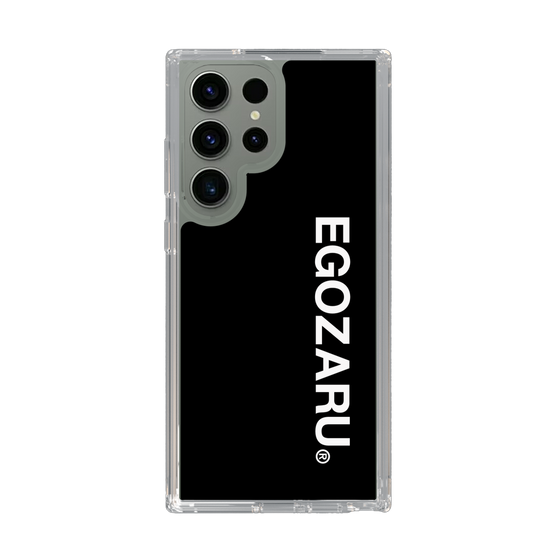 スリムプロテクションケース［ EGOZARU - ベーシックロゴ バーティカル ］