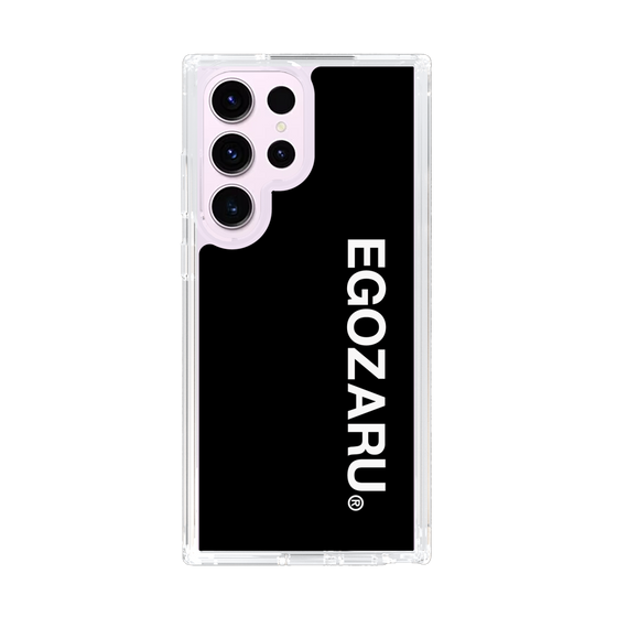 スリムプロテクションケース［ EGOZARU - ベーシックロゴ バーティカル ］