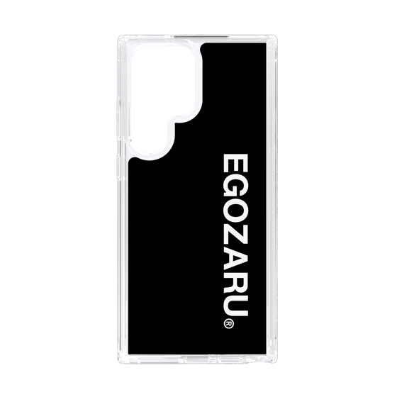 スリムプロテクションケース［ EGOZARU - ベーシックロゴ バーティカル ］