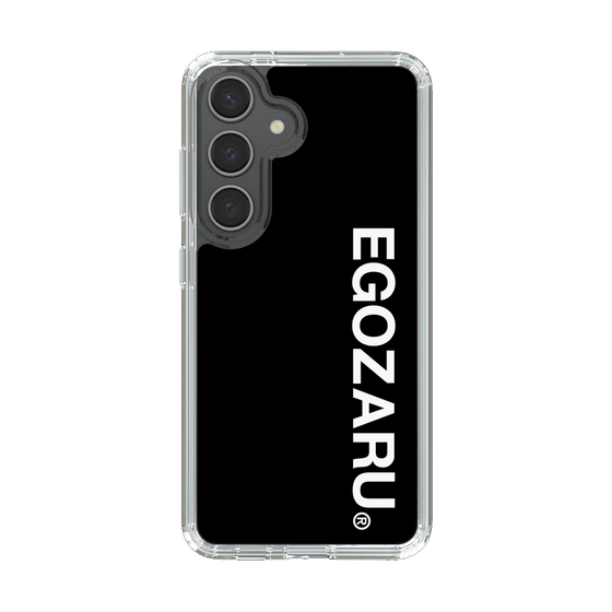 スリムプロテクションケース［ EGOZARU - ベーシックロゴ バーティカル ］