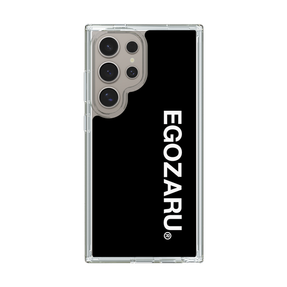 スリムプロテクションケース［ EGOZARU - ベーシックロゴ バーティカル ］