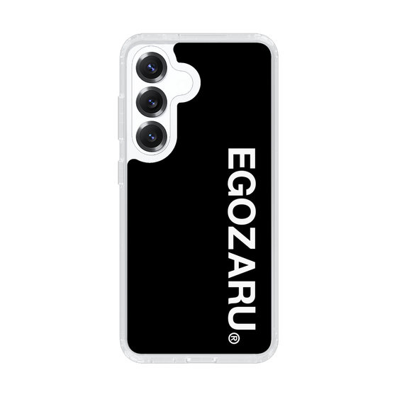 スリムプロテクションケース［ EGOZARU - ベーシックロゴ バーティカル ］