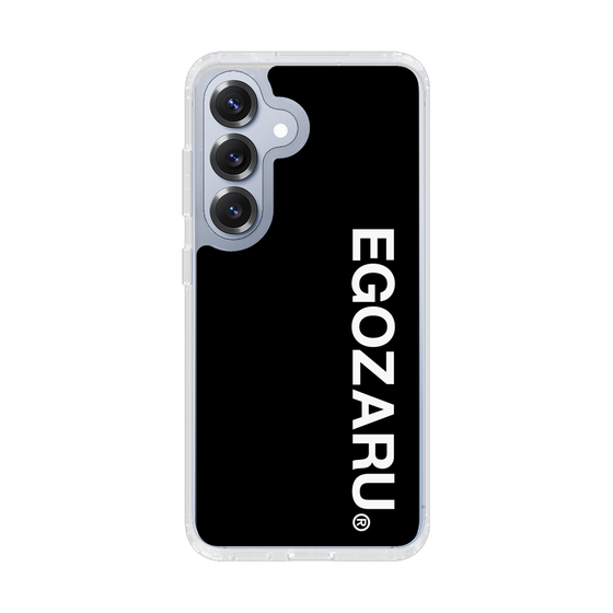 スリムプロテクションケース［ EGOZARU - ベーシックロゴ バーティカル ］