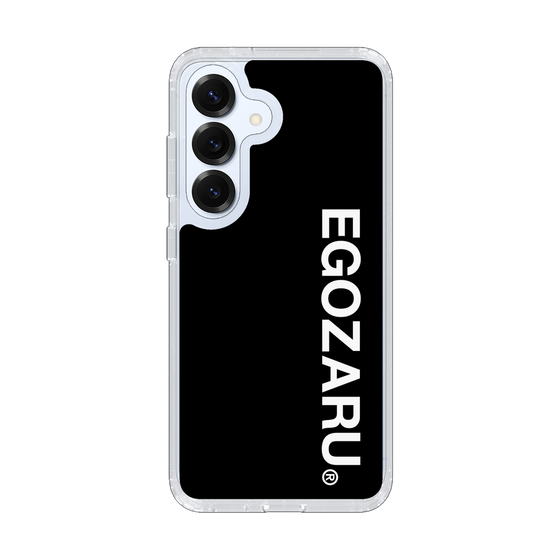 スリムプロテクションケース［ EGOZARU - ベーシックロゴ バーティカル ］