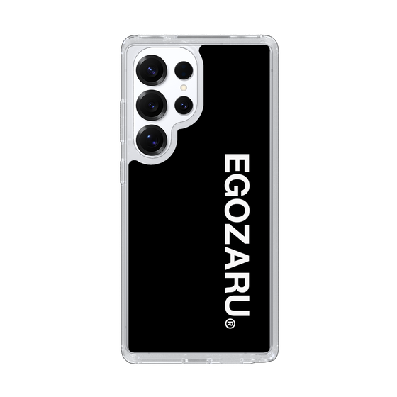 スリムプロテクションケース［ EGOZARU - ベーシックロゴ バーティカル ］