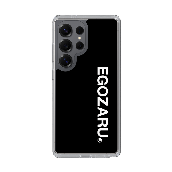 スリムプロテクションケース［ EGOZARU - ベーシックロゴ バーティカル ］