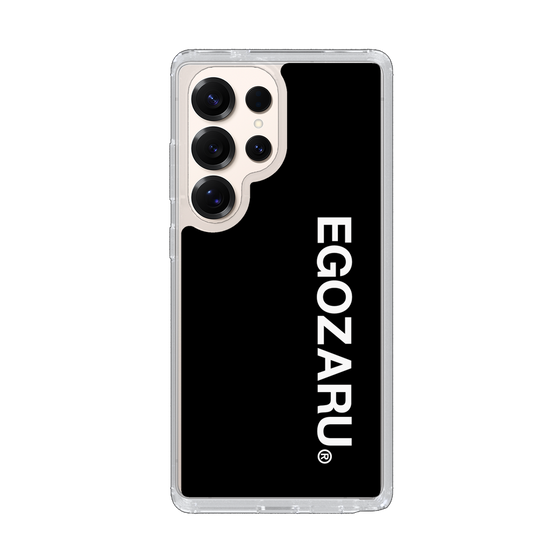 スリムプロテクションケース［ EGOZARU - ベーシックロゴ バーティカル ］