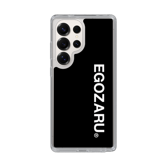 スリムプロテクションケース［ EGOZARU - ベーシックロゴ バーティカル ］