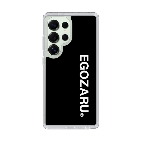 スリムプロテクションケース［ EGOZARU - ベーシックロゴ バーティカル ］