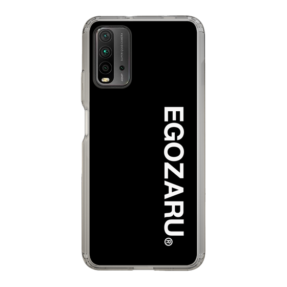 スリムプロテクションケース［ EGOZARU - ベーシックロゴ バーティカル ］