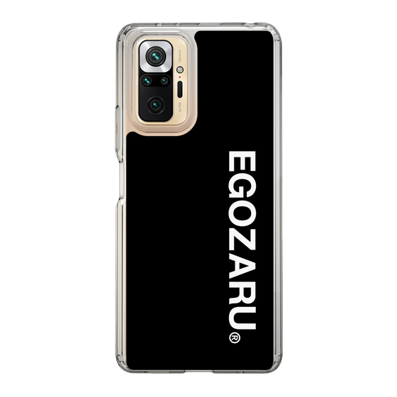 スリムプロテクションケース［ EGOZARU - ベーシックロゴ バーティカル ］