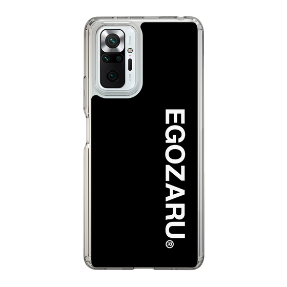 スリムプロテクションケース［ EGOZARU - ベーシックロゴ バーティカル ］