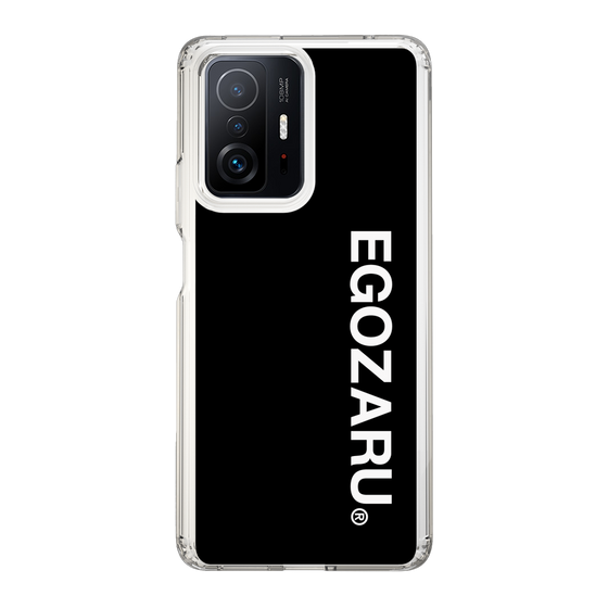 スリムプロテクションケース［ EGOZARU - ベーシックロゴ バーティカル ］