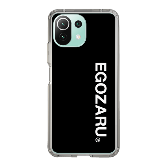 スリムプロテクションケース［ EGOZARU - ベーシックロゴ バーティカル ］