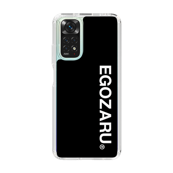 スリムプロテクションケース［ EGOZARU - ベーシックロゴ バーティカル ］