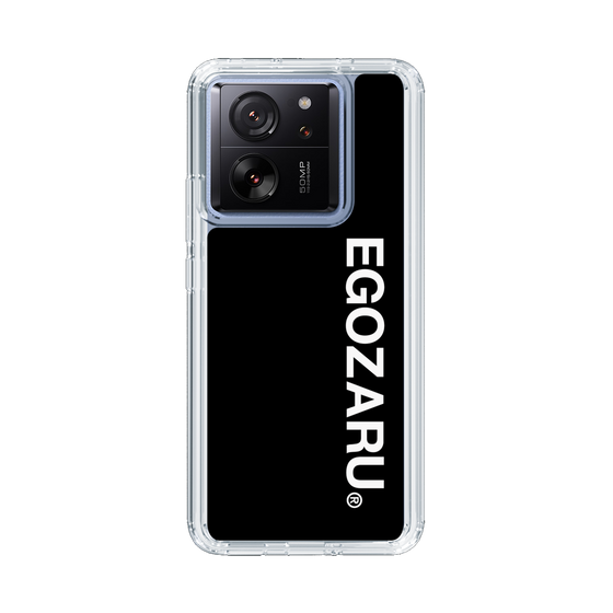 スリムプロテクションケース［ EGOZARU - ベーシックロゴ バーティカル ］