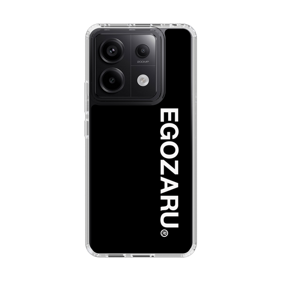 スリムプロテクションケース［ EGOZARU - ベーシックロゴ バーティカル ］