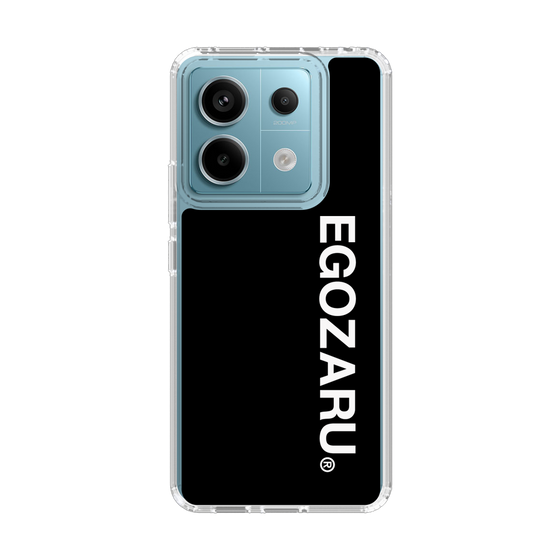 スリムプロテクションケース［ EGOZARU - ベーシックロゴ バーティカル ］