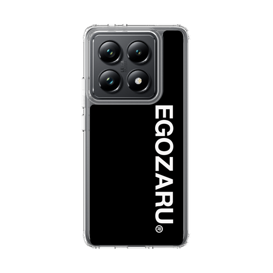 スリムプロテクションケース［ EGOZARU - ベーシックロゴ バーティカル ］