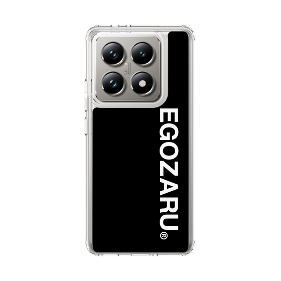 スリムプロテクションケース［ EGOZARU - ベーシックロゴ バーティカル ］