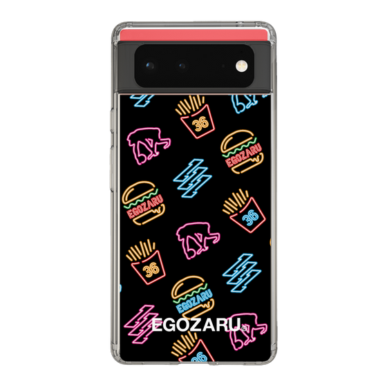 スリムプロテクションケース［ EGOZARU - ネオンバーガー ］