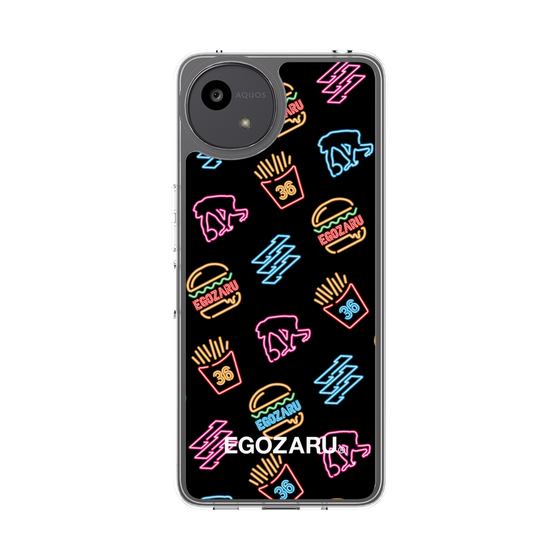スリムプロテクションケース［ EGOZARU - ネオンバーガー ］