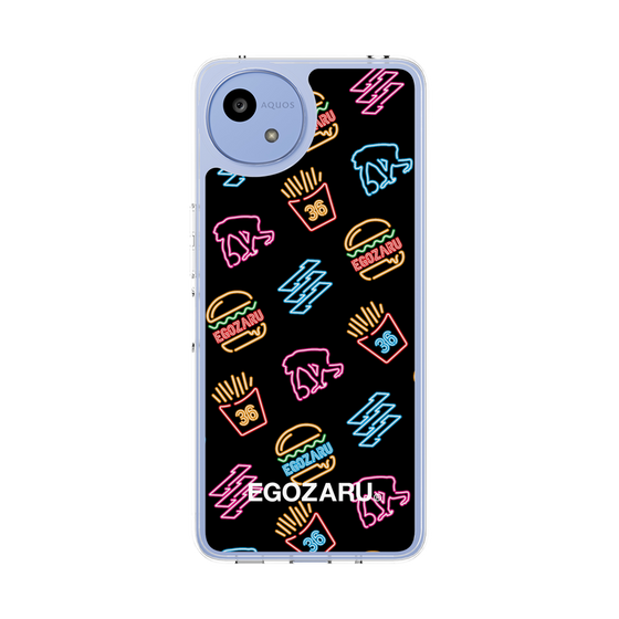 スリムプロテクションケース［ EGOZARU - ネオンバーガー ］