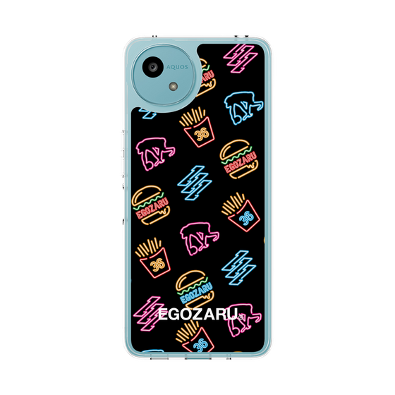 スリムプロテクションケース［ EGOZARU - ネオンバーガー ］