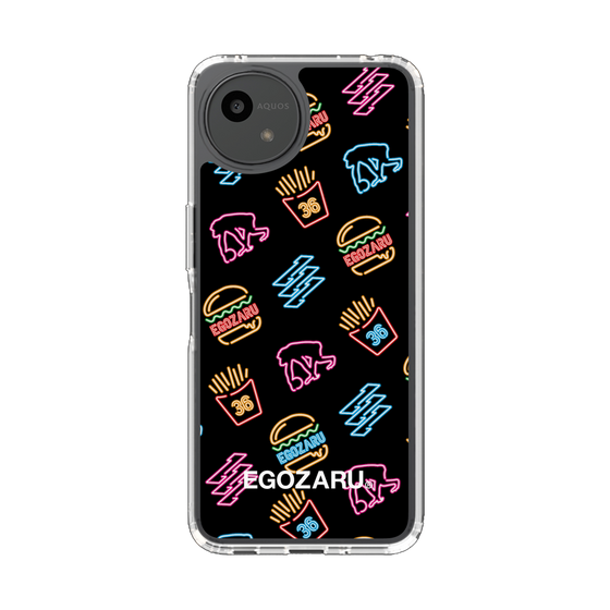 スリムプロテクションケース［ EGOZARU - ネオンバーガー ］