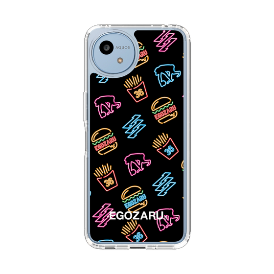 スリムプロテクションケース［ EGOZARU - ネオンバーガー ］